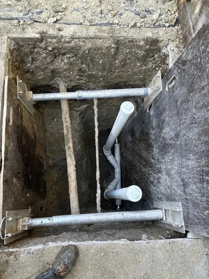 Experienced plumber completing Gas Line Repair work in Eastland
